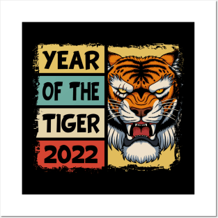 Horoscope 2022 Year of the Tiger Chinese Zodiac Posters and Art